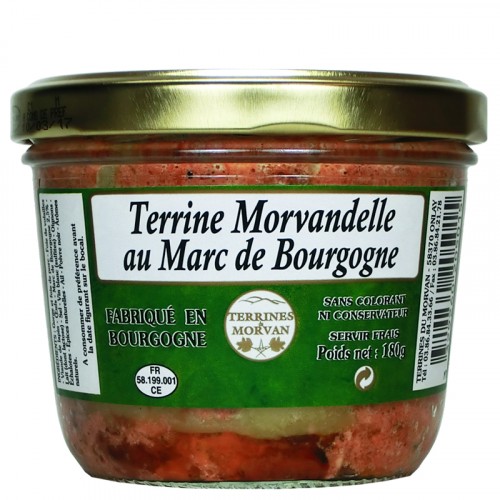 Terrine Morvandelle au Marc de Bourgogne 180g
