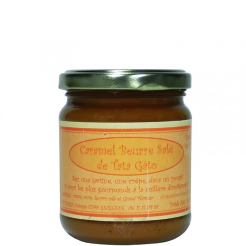 Caramel Beurre Salé au Grand Marnier 240g
