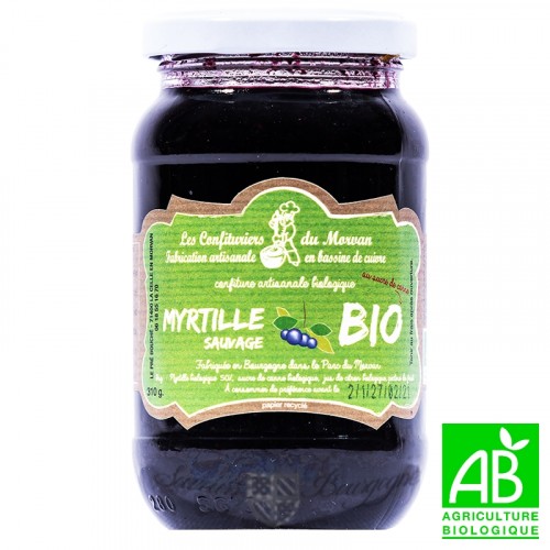 Wild Blueberry organic Jam 310g